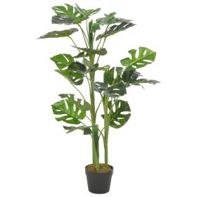 Artificial Plant Monstera with Pot Green 39.4"