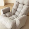 Adjustable head and waist; game chair; lounge chair in the living room; 360 degree rotatable sofa chair; Rotatable seat Leisure Chair deck chair